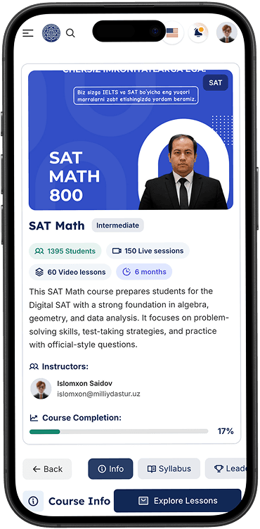 app screen